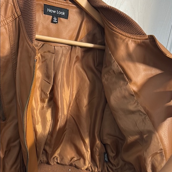 New Look Women's Tan Bomber Jacket - Picture 9 of 14